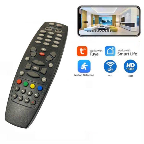 Wireless remove control TV without TV function just had spy mini camera DIY  compatible with Apple/Android have wireless security camera with 110° wide-angle - 图片 10