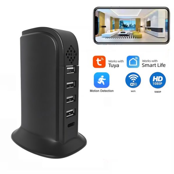 1080P HD spy Mini Hidden Camera WiFi Wireless Live Video  Motion Detection USB Rechargeable Home Security Camera for  Surveillance - 图片 3