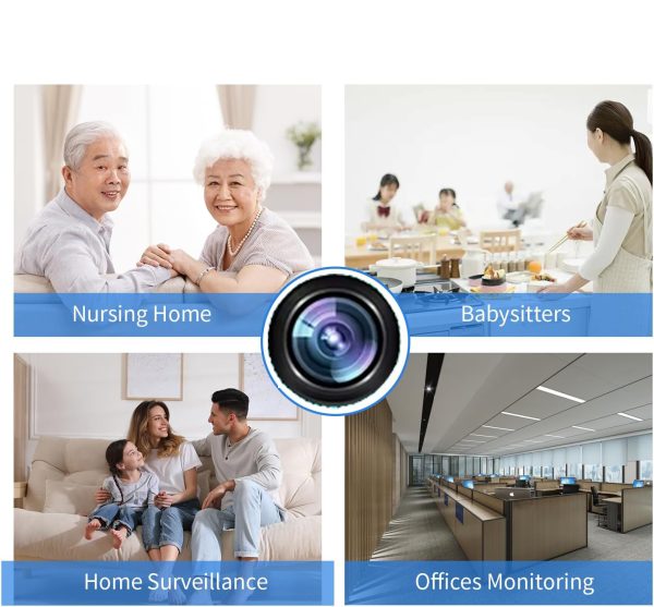 Wireless remove control TV without TV function just had spy mini camera DIY  compatible with Apple/Android have wireless security camera with 110° wide-angle - 图片 8